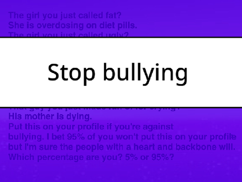 Stop Bullying ~ Words' remix remix remix remix-2 remix