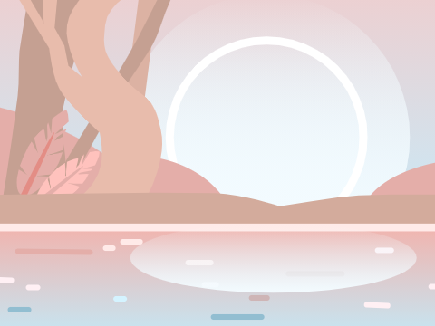 full moon parallax