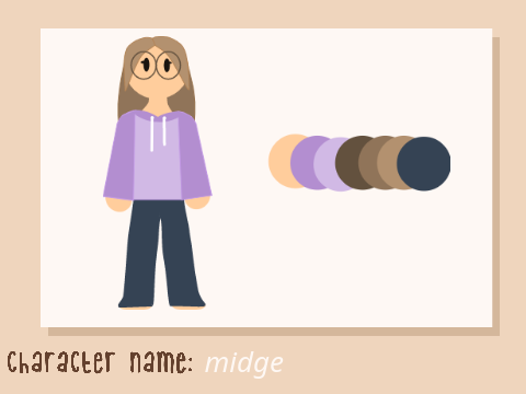 my OC, midge!