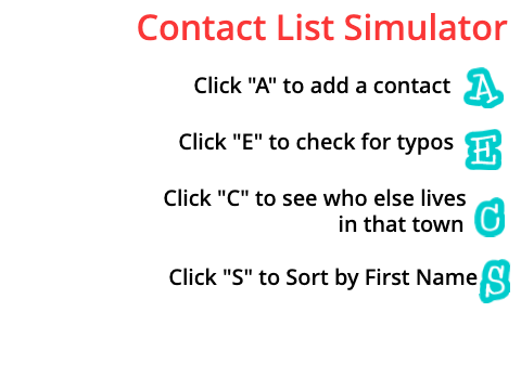 Create Task Contact List-6/6