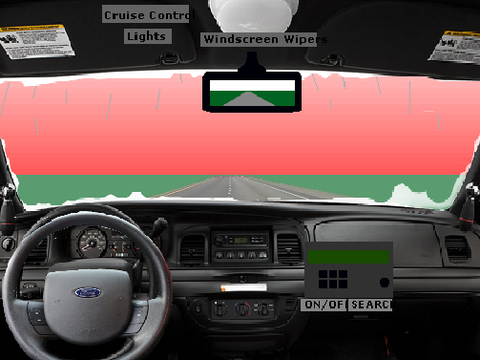 2008 Ford Crown Victoria Driving Simulator