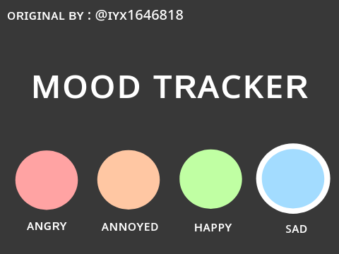 - mood tracker -
