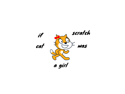 if scratch cat was a girl