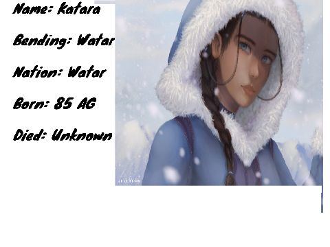 ATLA character profile : Katara