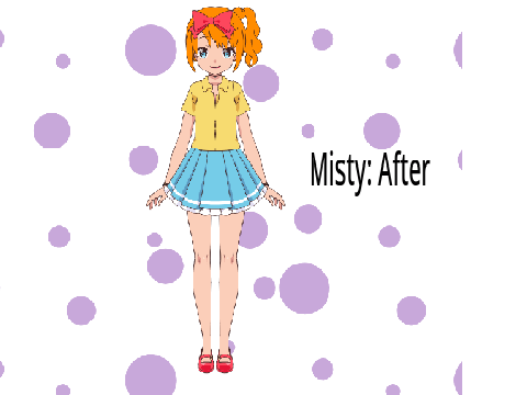3 poke-girls before and after 