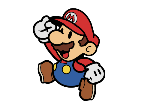 Paper Mario Vector Art