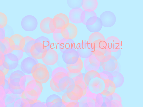 Personality Quiz