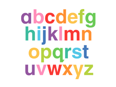 i only did the letters