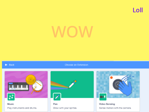 A whole new world of SCRATCH