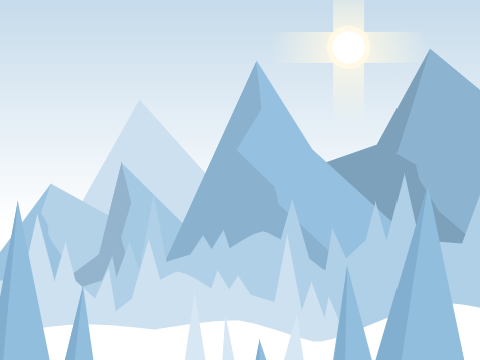 winter snowfall || parallax