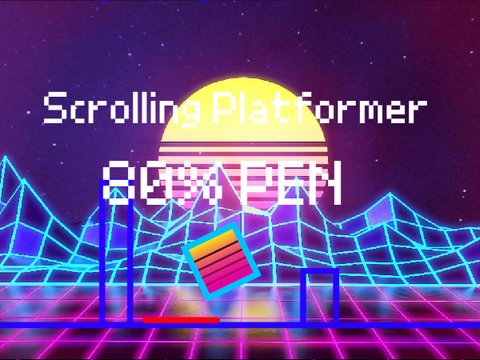 80% Pen Scrolling Platformer