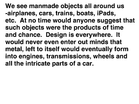 Evidence of Design