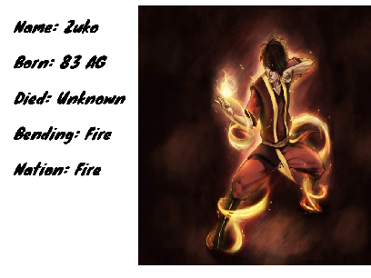 ATLA Character profile: Zuko