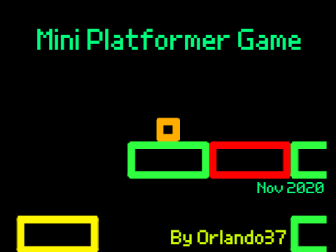 Mini Platformer Game