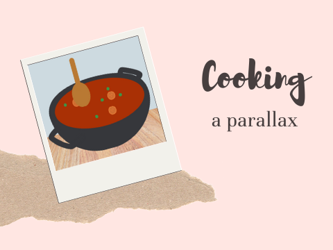 Cooking - a parallax