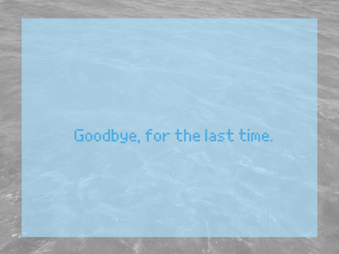 leaving scratch (goodbye message)