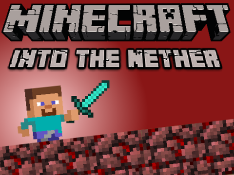 Minecraft - Into The Nether - A Platformer                           #games remix
