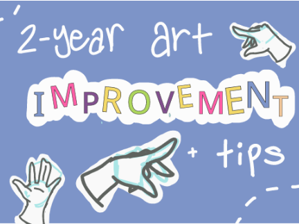 -`, 2nd Scratchiversary: Art Improvement + Tips!