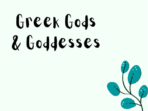 Greek Gods/Goddess