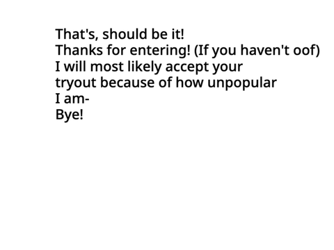 The Animator Saga: REBOOTED Tryouts! || #All #Trending #Tryouts remix-3