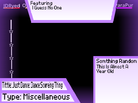 Just Dance: Dance Scoreing Thing