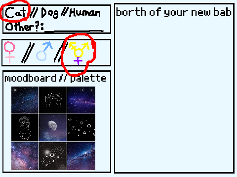 ☾ Haha most of my projects are entries for things ☽