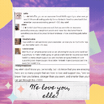 we love you elle!