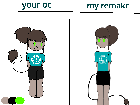 i'll draw your oc... remix  remix