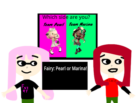 Custom Splatfest: Pearl Vs. Marina