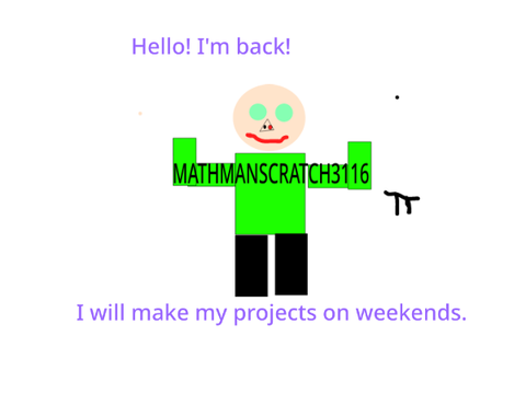 I am back!