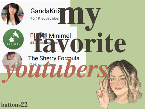 ⬂ my favorite youtubers