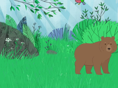 Flee bear