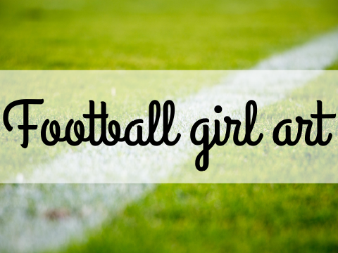 Soccer Girl Art