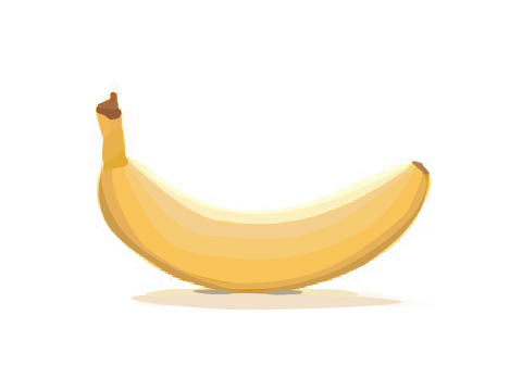 my first block shade! (banana)