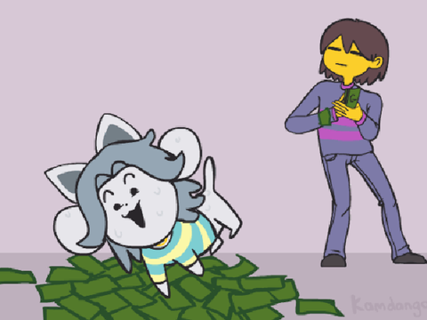 im so rich.credits to infinitie