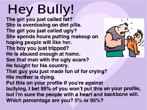 Stop Bullying please remix and pass on this message it could change someone's life for the be… remix