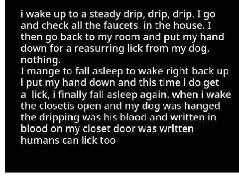 scary stories