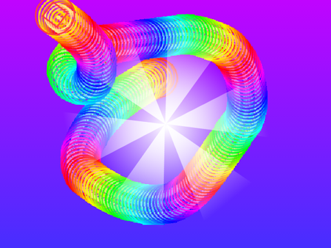 Rainbow Tube Drawing