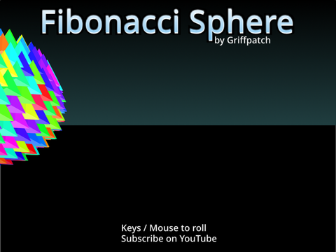 Fibonacci Sphere v1.1 but there’s triangles