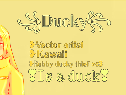 Banner for ducky