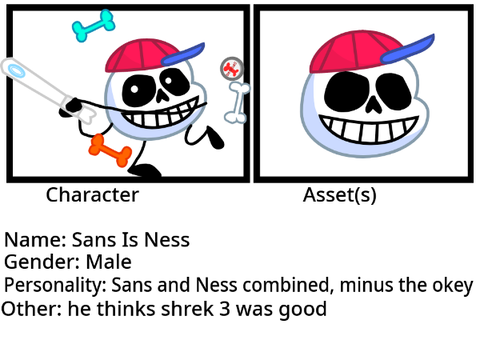sans is ness, ultimate skeleton