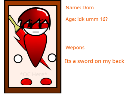 My entry