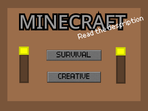 Minecraft (Plastic Textures)