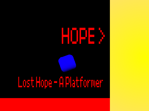 Lost Hope - A Platformer