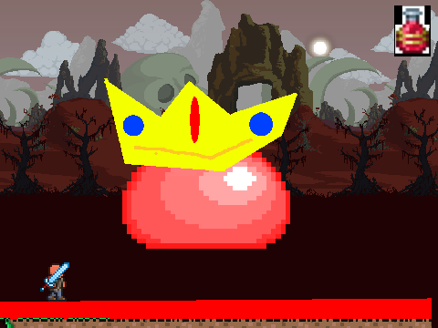 Terraria: Prince Slime Battle(Fan Made Boss) v.1.0.