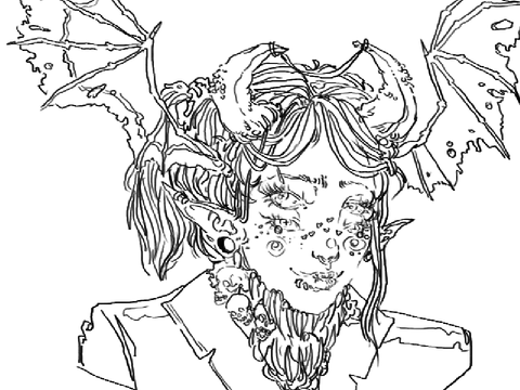 spoopy demonsona