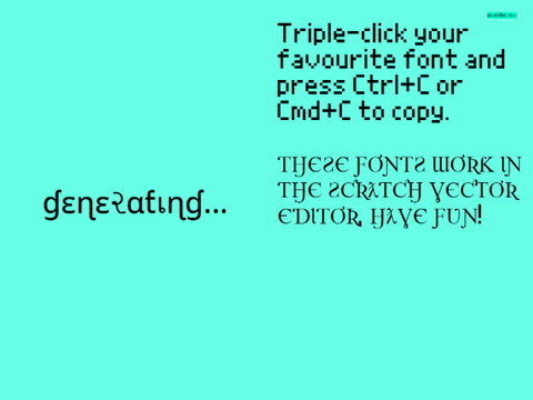 FANCY TEXT MINT GREEN/BLACK EDITION