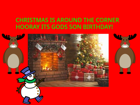 CHRISTMAS holidays poster