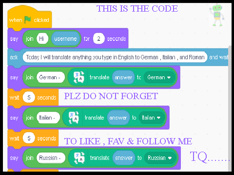 Scratch Translator ( Tutorial )