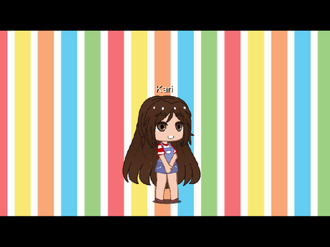 My friend’s ocs but gacha club